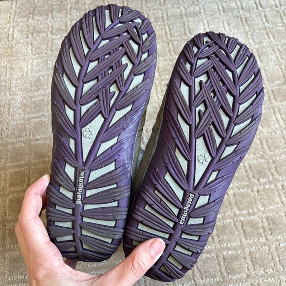 Patagonia Wintertide Quilted Snow Boots Women's 8 Fur Lined Cabin Apres Ski Tall - Picture 8 of 10